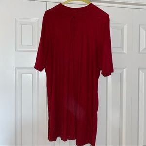 Torrid tunic red